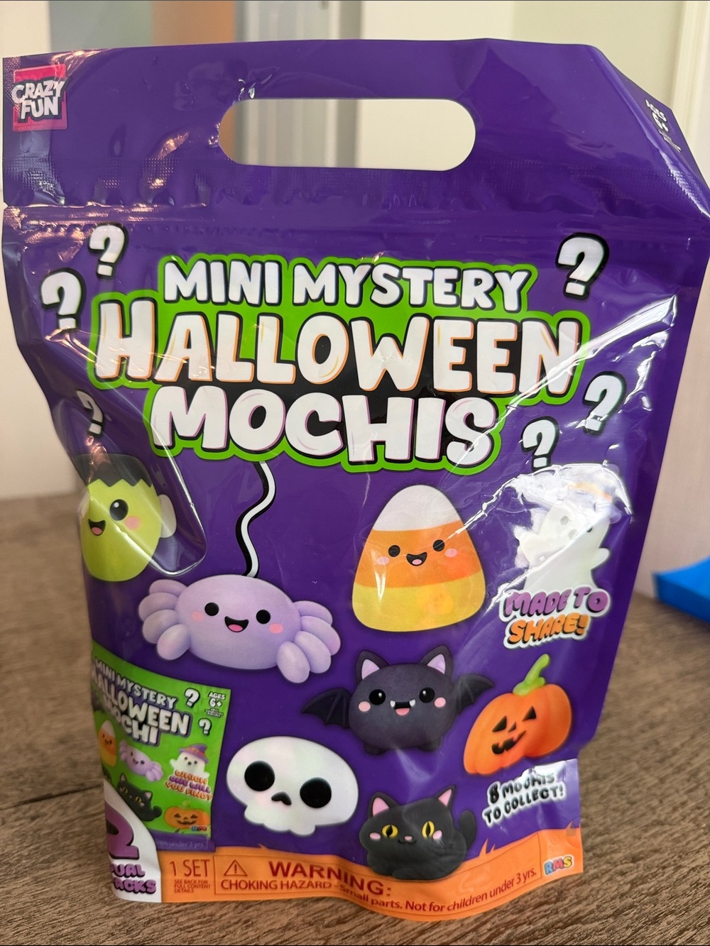 RMS Crazy Fun Mini Mystery Halloween Mochi Squishy Squeezy Set of 32 Five Below